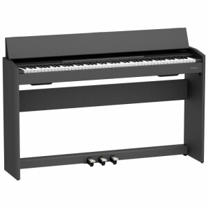 Roland F107 BKX Pianoforte Digitale Amplificato Nero con Mobile Compatto