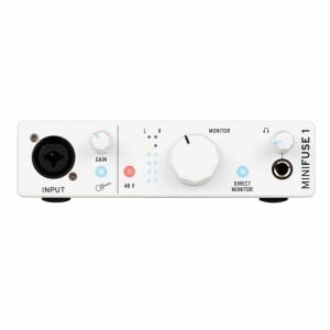 Arturia MiniFuse 1 White Interfaccia Audio USB C 1-IN Combo/ 2-OUT Bianca