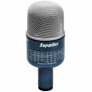 Superlux PRO218A Microfono Dinamico per Grancassa e Percussioni