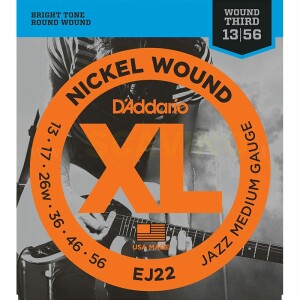 D'Addario EJ22 Set 13-56  Corde per Chitarra Elettrica