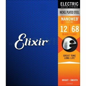 Elixir 12302 Set corde per Chitarra Baritone 12-68 ''PREZZO PROMO''