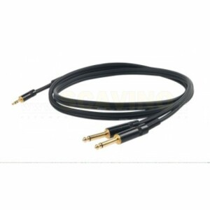 PROEL CHLP170LU5 cavo doppia jack 6.5 > mini jack stereo