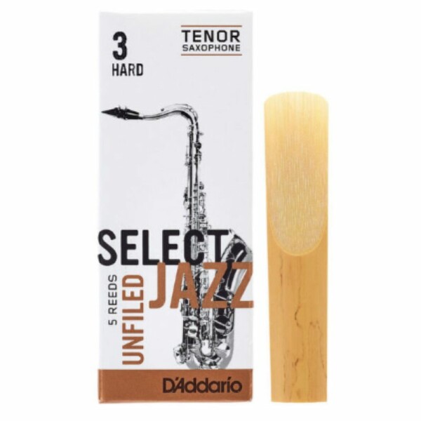 D'Addario Select Jazz Unfiled Ance per Sax Tenore 3H