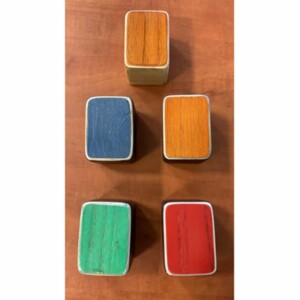 CAJON OYSTER MINI SHAKER LEGNO MIX COLOR