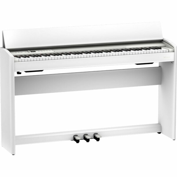 Roland F701 WH Pianoforte Digitale con stand Finitura Bianco