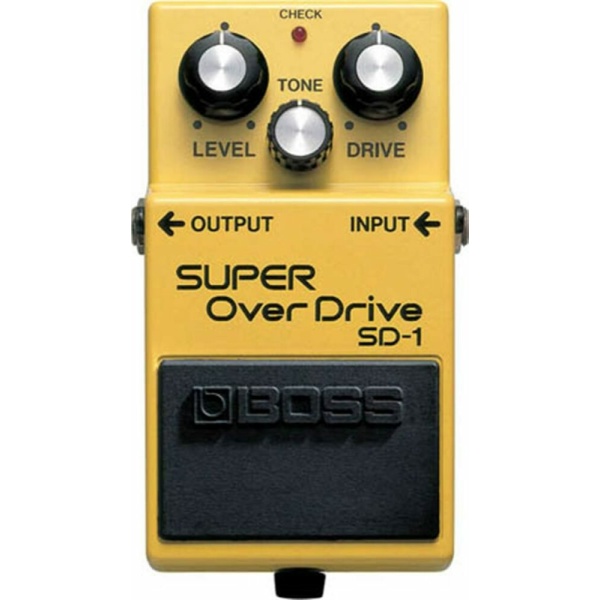 Boss SD-1 SUPER OVERDRIVE VALVE SOUND