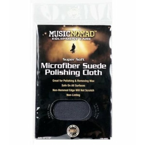 MUSIC MICROFIBER SUEDE POLISHING CLOTH 12X16