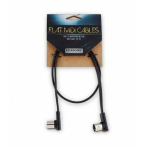 ROCKBOARD RBO CAB MIDI 60 BK FLAT MIDI CABLE BLACK 60 CM.