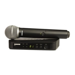 SHURE BLX24 M17 PG58 SISTEMA MANO