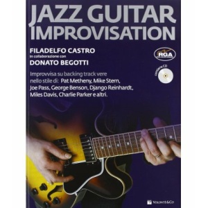 CASTRO/BEGOTTI JAZZ GUITAR IMPROVISATION + CD