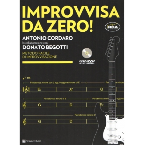 CORDARO/BEGOTTI IMPROVVISA DA ZERO + DVD