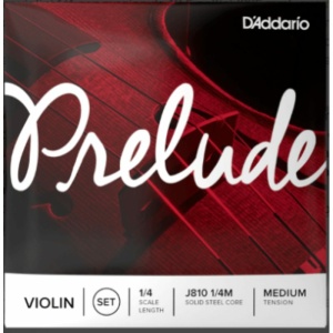 D'Addario Prelude J810M Set Corde Violino 1/4