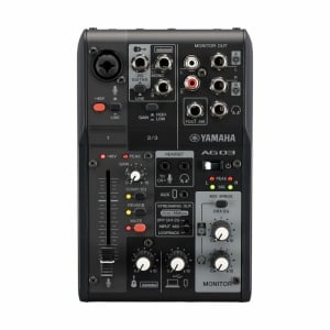 YAMAHA AG03MK2B Mixer 3 Canali Live Streaming Mixer