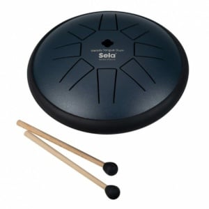 SELA SE361 Hand Pan 8 note 6''D  Major Navy Blue