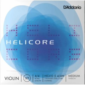 D'Addario Helicore Violino HE310 per 5 corde