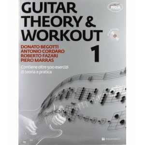 BEGOTTI/CORDARO GUITAR THEORY AND WORKOUT + CD MP3