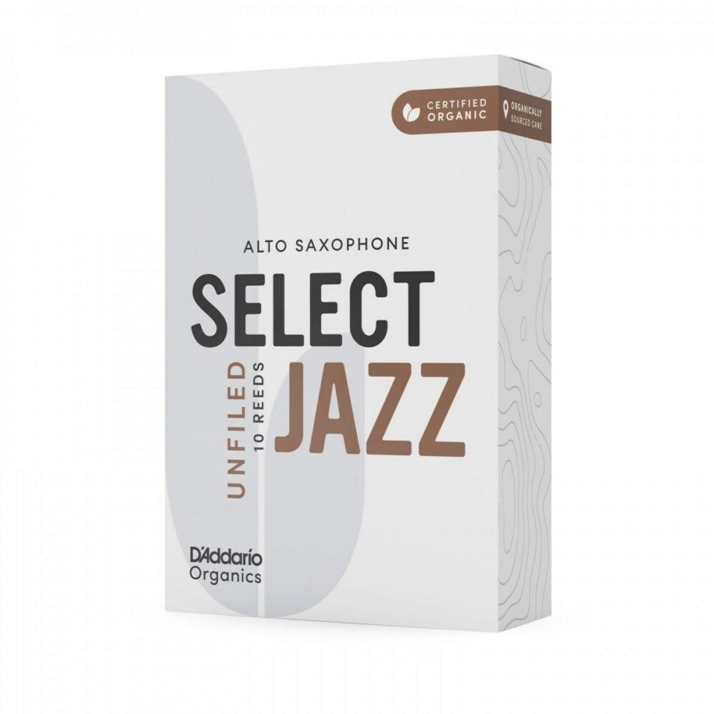D'addario SELECT JAZZ UNFILED 2M BOX 10 ANCE SAX ALTO