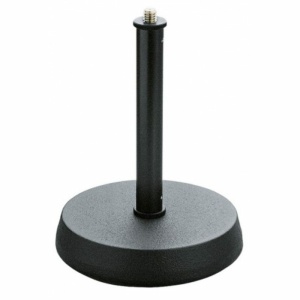 K&M Base nera per microfono da tavolo 23200-300-55