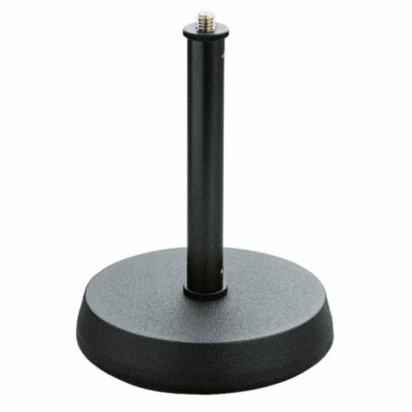 K&M Base nera per microfono da tavolo 23200-300-55