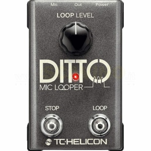 TC Helicon Ditto Mic Looper Effetto Looper a Pedale