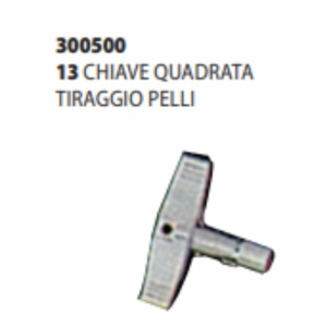 Chiave per regolazione pelli e hardware batteria