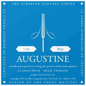 Augustine Blue Muta Corde Chitarra Classica High Tension