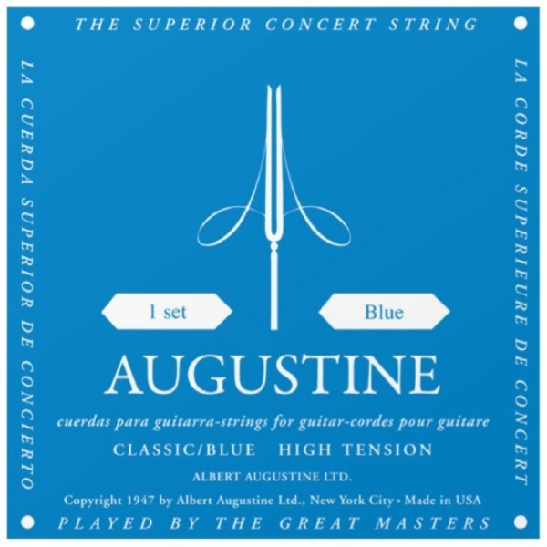 Augustine Blue Muta Corde Chitarra Classica High Tension