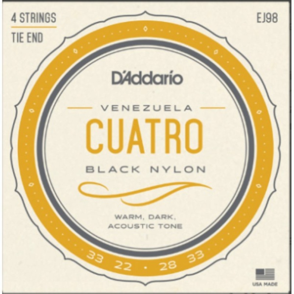 D'ADDARIO EJ98 CORDE PER CUATRO VENEZUELANO