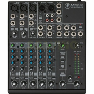 Mackie 802 VLZ4  Mixer Analogico 8 Canali con 3 Mic Preamp Onyx