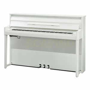 Yamaha NU1XPBW Pianoforte ibrido Bianco Lucido