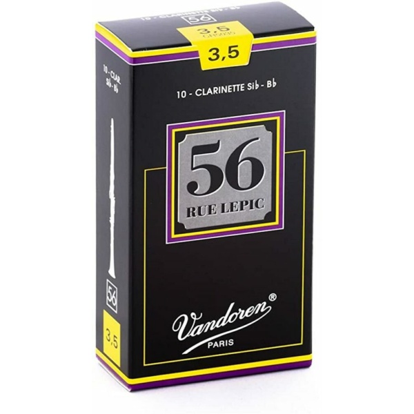 Vandoren BOX 10 ANCE 56 RUE LEPIC 3 1/2 CLAR SIB