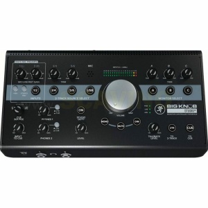 Mackie Big Knob Studio+ Monitor Controller Interface Studio + 4x3 Nero