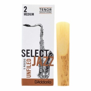 D'Addario Select Jazz Unfiled Ance per Sax Tenore 2M