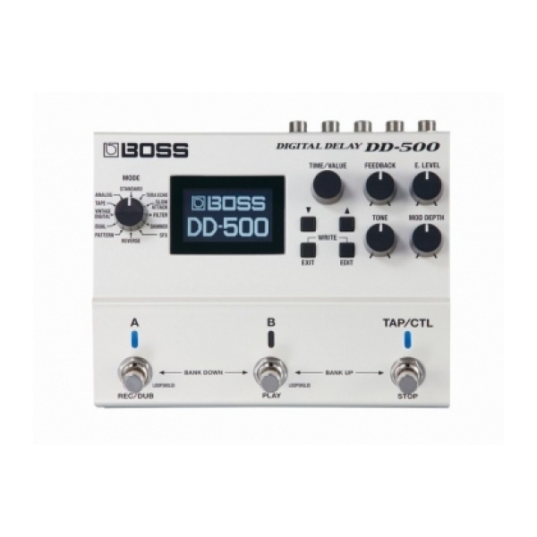 BOSS DD-500 DIGITAL DELAY 12 DELAY MODES