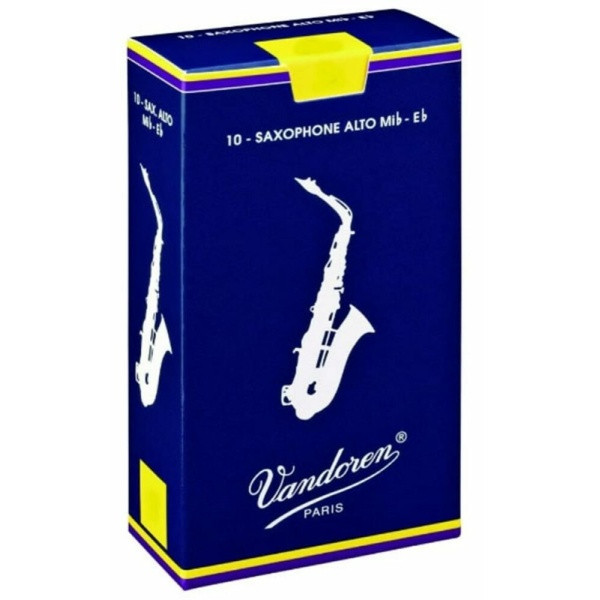 Vandoren BOX 10 ANCE TRADITIONAL 2 1/2 SAX ALTO