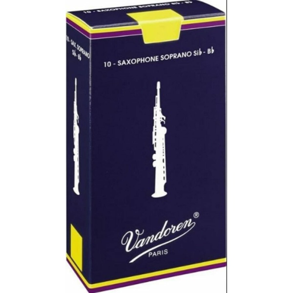 Vandoren BOX 10 ANCE 1 1/2 TRADITIONAL SAX SOPRAN
