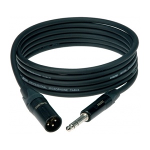 KLOTZ M1MS1B0300 XLR M/JACK TRS 3M