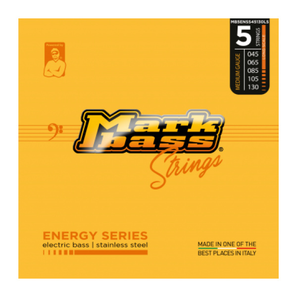 MARK BASS ENERGY STAINLESS STEEL 45-130 5 STRINGS