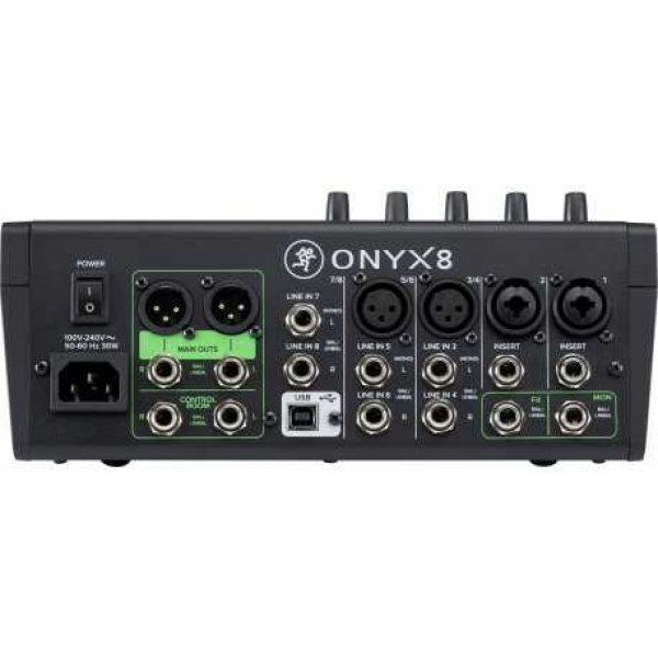 Mackie ONYX 8 MIXER CON MULTITRACCIA USB