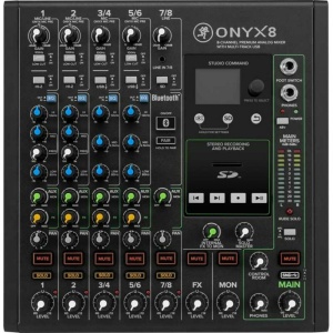 Mackie ONYX 8 MIXER CON MULTITRACCIA USB