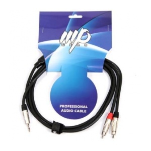 MP GEAR PY007/2M CAVO JACK 3.5/2 RCA 2MT