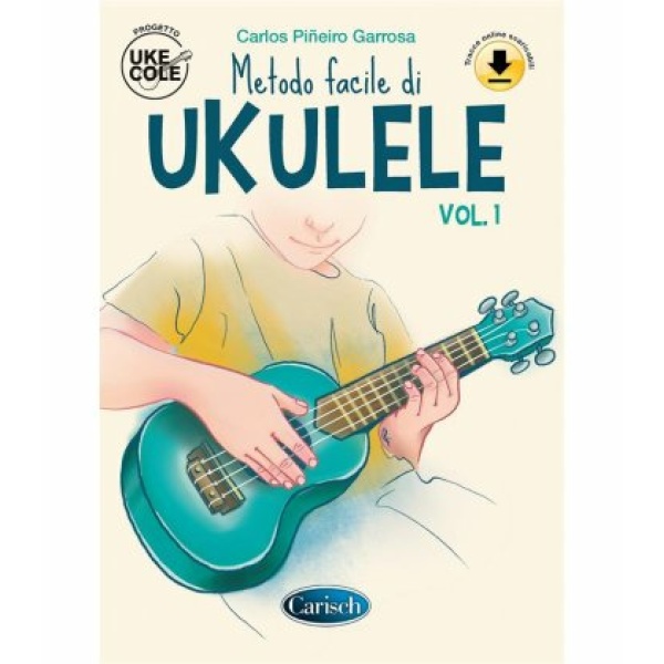 PINEIRO GARROSA METODO FACILE DI UKULELE +AUDIO ON LINE