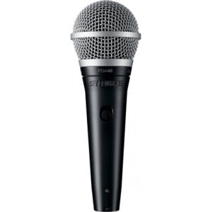 SHURE PGA48XLRE MICROFONO DINAMICO CON CAVO XLR