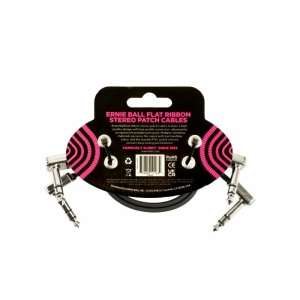 Ernie Ball 6405 Flat Ribbon Stereo Patch Cable 30