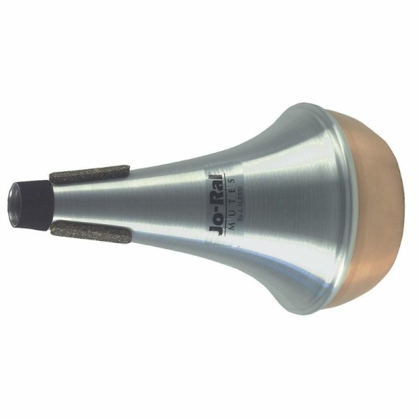 Jo-Ral Sordina Straight per Trombone Tenore in Alluminio con Fondo in Rame