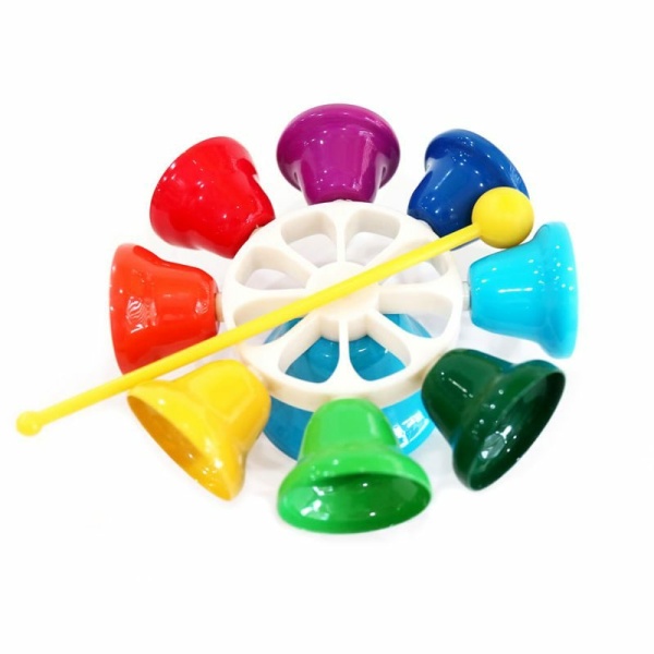 SET 8 CAMPANE CON SUPPORTO