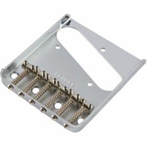 Fender 6-Saddle Vintage-Style Telecaster® Bridge Assembly Bridge Assemblies and Components 0990810000