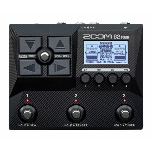 Zoom G2 FOUR PEDALE MULTIEFFETTO