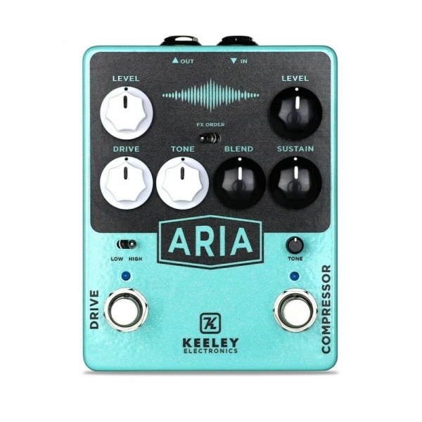 Keeley ARIA COMPRESSOR OVERDRIVE PEDALE