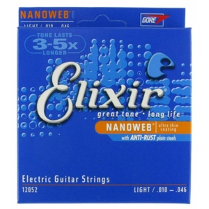 Elixir 12052 LIGHT NANOWEB CORDE 10/46